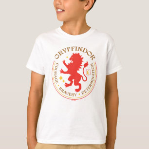 Camiseta Insígnia de Orgulho da Casa GRYFFINDOR™ Leão Verme
