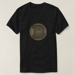 Camiseta Insígnia de Super Herói "B"