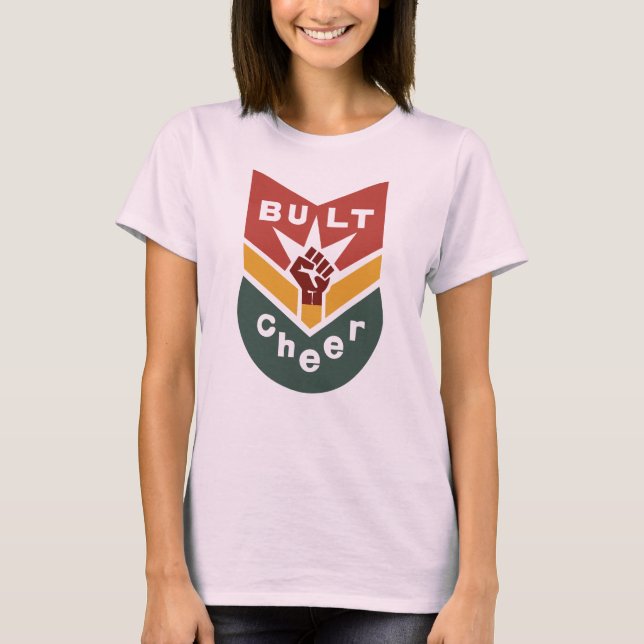 Camiseta Insígnia do Punho Erguido FEITO PARA ANIMAR (Frente)