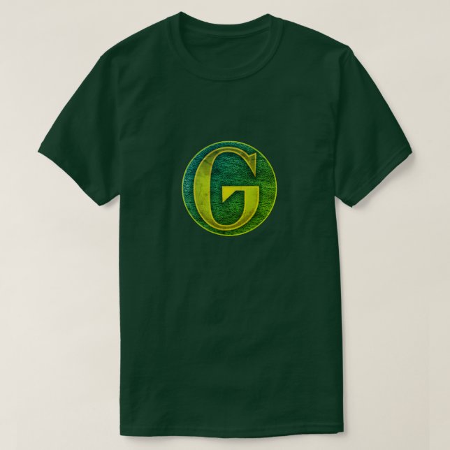 Camiseta Insígnia "G" Super Hero (Frente do Design)