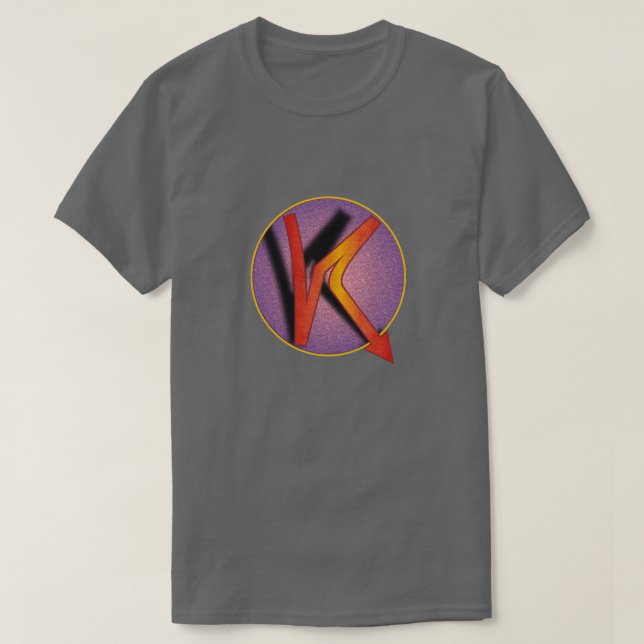 Camiseta Insígnia "K" Super Hero (Frente do Design)