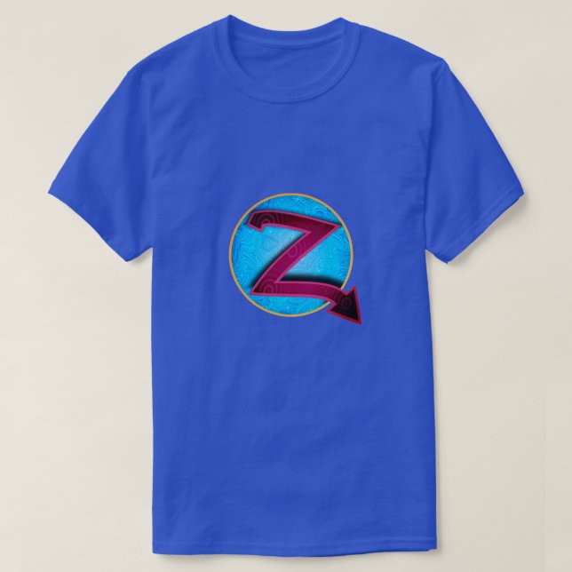 Camiseta Insígnia "Z" Super Hero (Frente do Design)