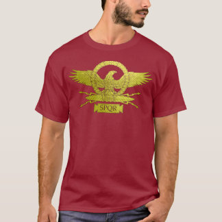 Camiseta Insígnias romanas da legião do vintage