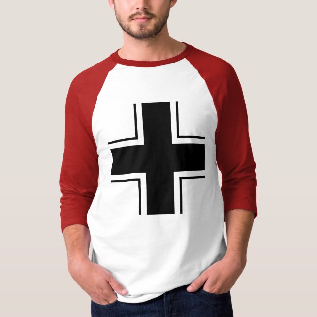 Camiseta Insígnias transversais de Luftwaffe Balcãs do (Frente)