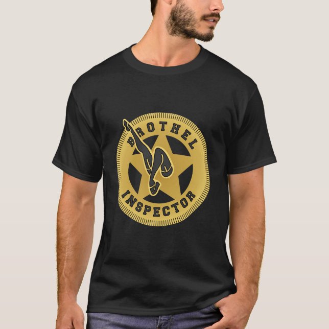 Camiseta Inspector do bordel (Frente)