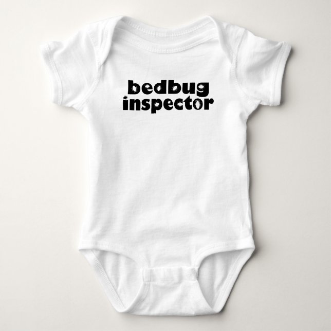 Camiseta Inspector do percevejo (Frente)