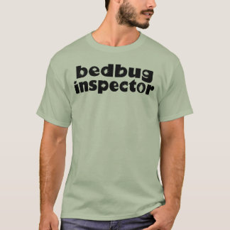 Camiseta Inspector do percevejo