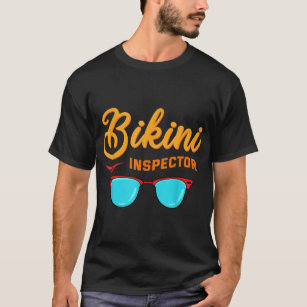 Camiseta Inspetor Bikini Tshirt Engraçado
