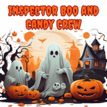 Inspetor Boo e Candy Crew Halloween