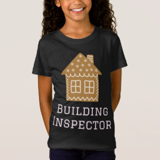 Camiseta Inspetor de Construção Diversão de Gingerbis House