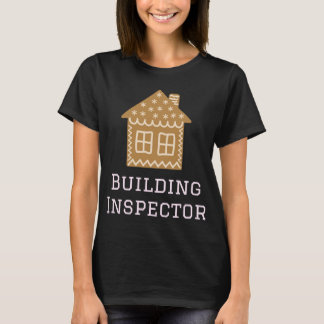 Camiseta Inspetor de Construção Diversão de Gingerbis House
