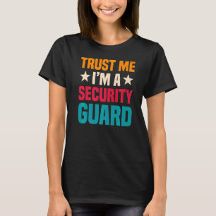 Camiseta Inspetor de Guardas de Segurança Watchman Custodia