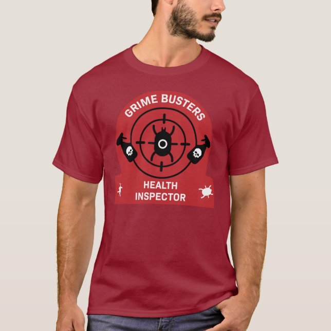 Camiseta Inspetor de Saúde Pública - Saúde Ambiental (Frente)