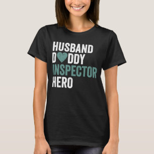 Camiseta Inspetor Distante Hero do Inspetor do Pai do Marid