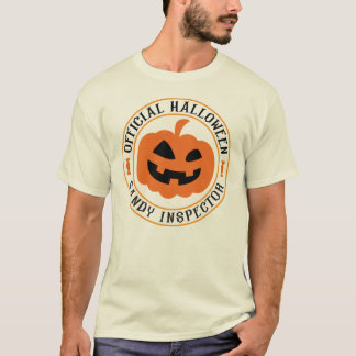 Camiseta Inspetor Oficial de Doces de Halloween