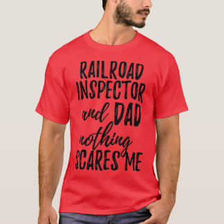 Camiseta Inspetor Pai Funny Gift Idea para Pai