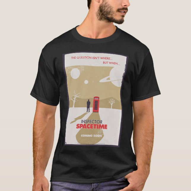 Camiseta Inspetor Spacetime  (Frente)