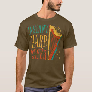 Camiseta Inspira de Música Harp Player Instantâneo