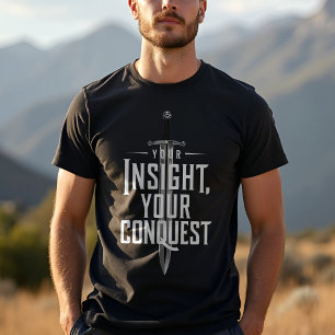 Camiseta Inspiração Bold de Conquista e Visão