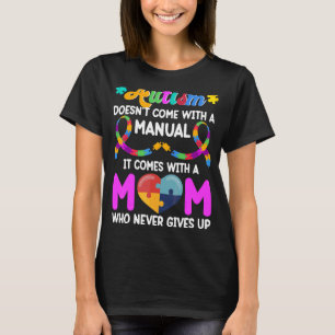 Camiseta Inspiração Citação Autismo Mãe Autismo Consciência