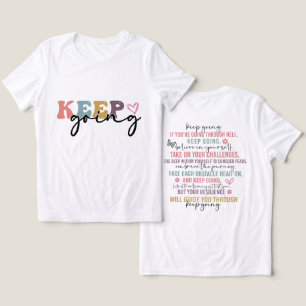 Camiseta Inspiração continua indo