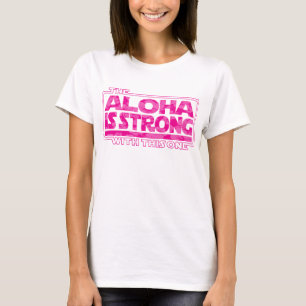 Camiseta Inspiração de Ficção Científica Aloha Power Hawaii