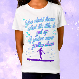 Camiseta Inspiração de ginástica