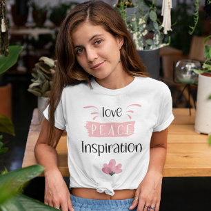 Camiseta INSPIRAÇÃO DE Paz DE Amor