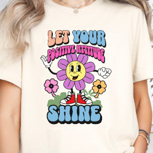 Camiseta Inspiração motivacional de atitude positiva