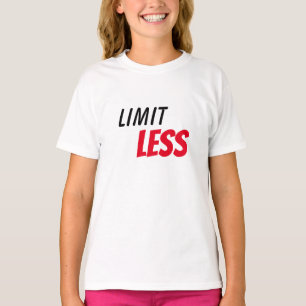 Camiseta inspiração motivacional tipografia citação
