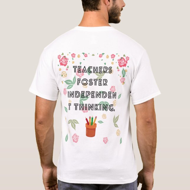 Camiseta Inspiração, Mudança de futuro (Verso)