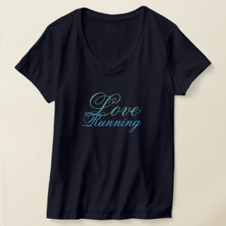 Camiseta Inspiração Wearable Amor Executando