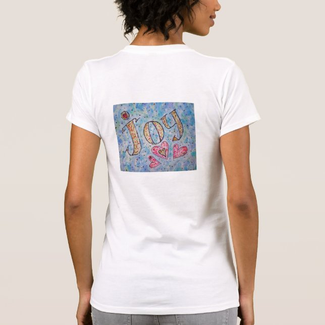 Camiseta Inspiracional "Joy" (Verso)