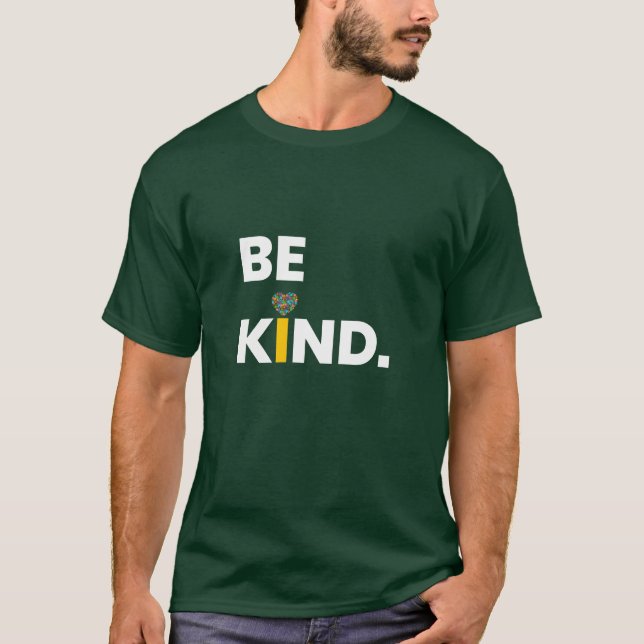 Camiseta Inspiracional, Seja Bonita Camisa-T. Bondade Tee (Frente)