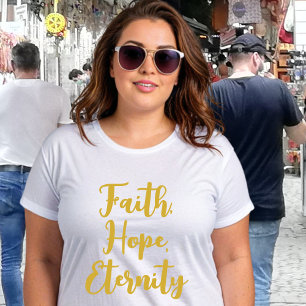 Camiseta Inspirações Douradas