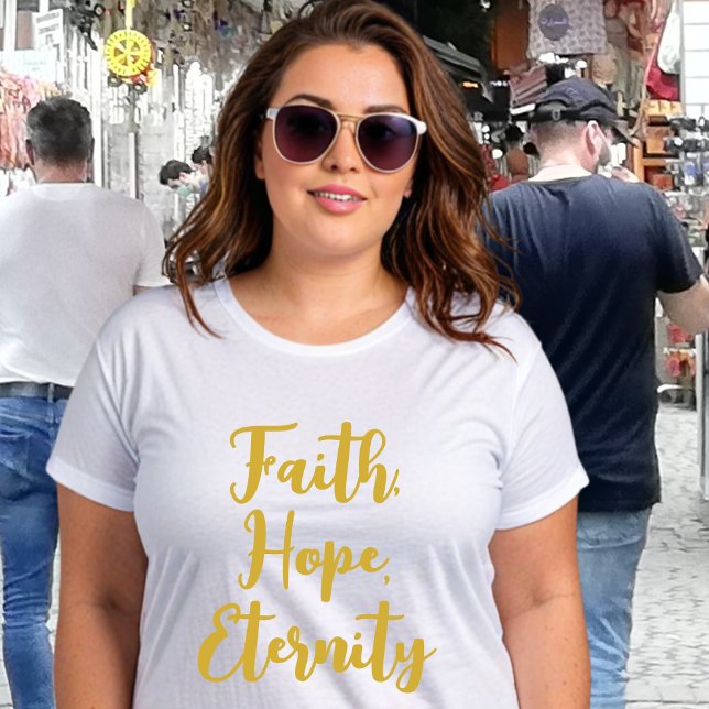 Camiseta Inspirações Douradas (Criador carregado)