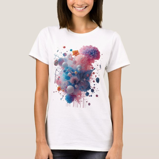 Camiseta Inspirada em Arte Criativa (Frente)