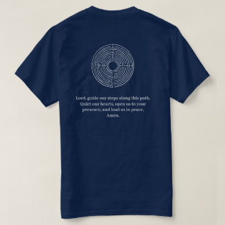 Camiseta inspirada em labirinto