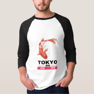 Camiseta Inspirada em Tóquio, Japão