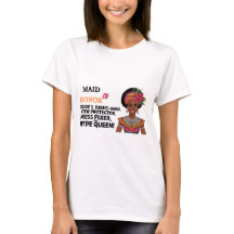 Camiseta inspirada na África madrinha de casamento