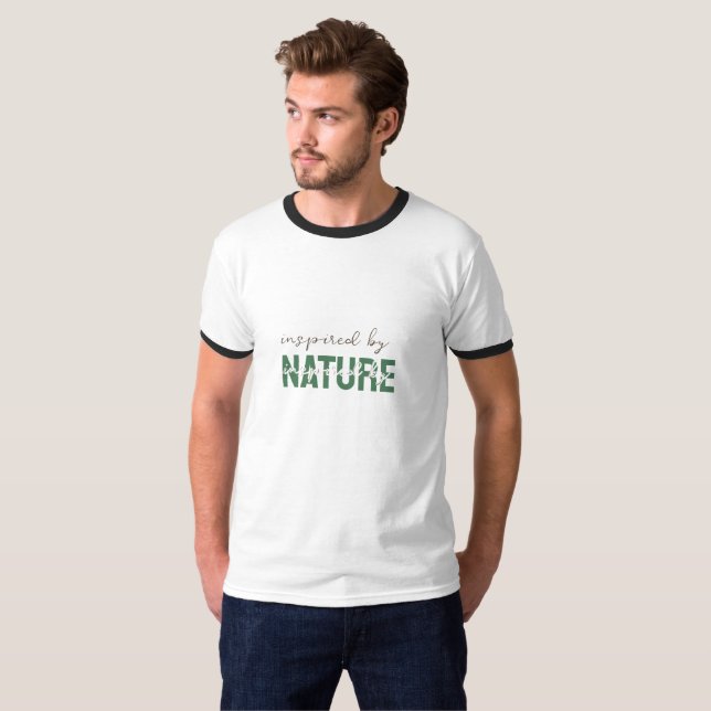 Camiseta Inspirada na Natureza (Frente Completa)