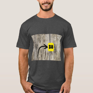 camiseta inspirada na numerologia 38