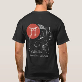Camiseta Inspirado em Koi Fish Personalizado Asiático