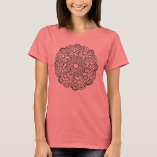 Camiseta Inspirado em volta do design