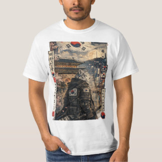 Camiseta Inspirado na Coreia do Sul