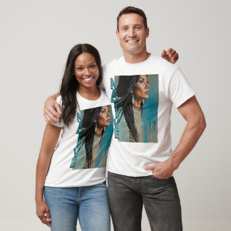 Camiseta Inspirado nas populações nativas americanas