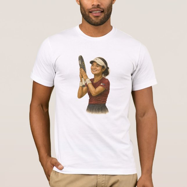 Camiseta Inspirado pelo Tênis Filipino Alex Eala (Frente)
