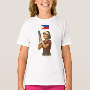 Camiseta Inspirado pelo Tênis Filipino Superstar Alex Eala