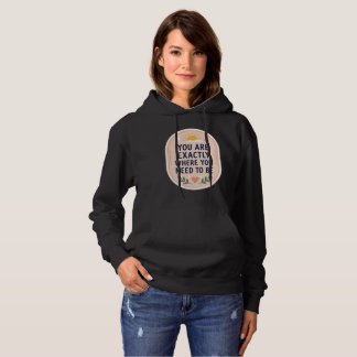 Camiseta Inspirador Você Está Exatamente Onde Precisa Estar