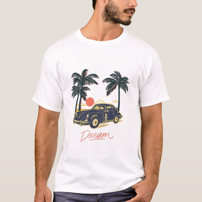 Camiseta inspiradora dos sonhos (Frente)